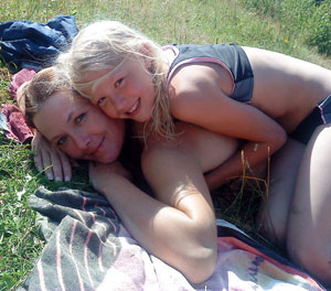 Flickorna i familjen:)